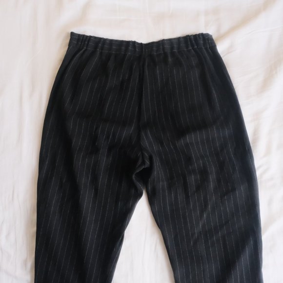 aritzia cohen pant - black pinstripe - Picture 3 of 6